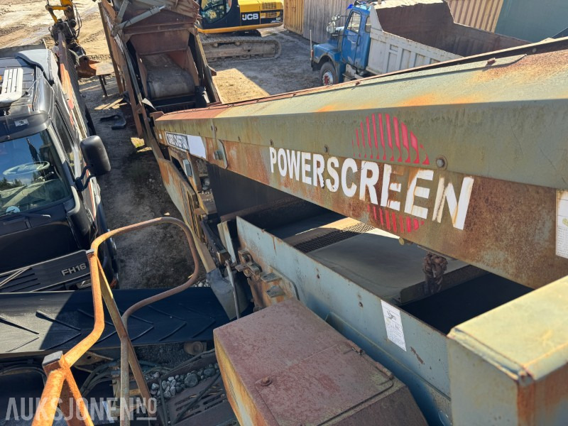 1988 Powerscreen T. Chieftain 1400 - Sikteverk - آلة فرز: صورة 4 1988 Powerscreen T. Chieftain 1400 - Sikteverk - آلة فرز: صورة 4