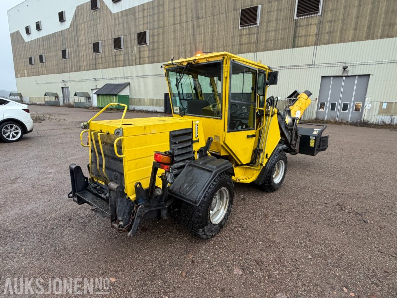 1996 Wille P504-T hjullaster - Snøfres - Universalskuffe - Sommerdekk/vinterdekk - شيول صغير: صورة 5 1996 Wille P504-T hjullaster - Snøfres - Universalskuffe - Sommerdekk/vinterdekk - شيول صغير: صورة 5