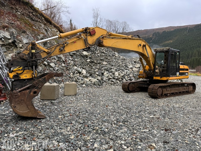 1998 Cat 320B L - Hydraulisk hurtigfeste - Engcon tiltrotator - 10875 timer - حفّار: صورة 1 1998 Cat 320B L - Hydraulisk hurtigfeste - Engcon tiltrotator - 10875 timer - حفّار: صورة 1