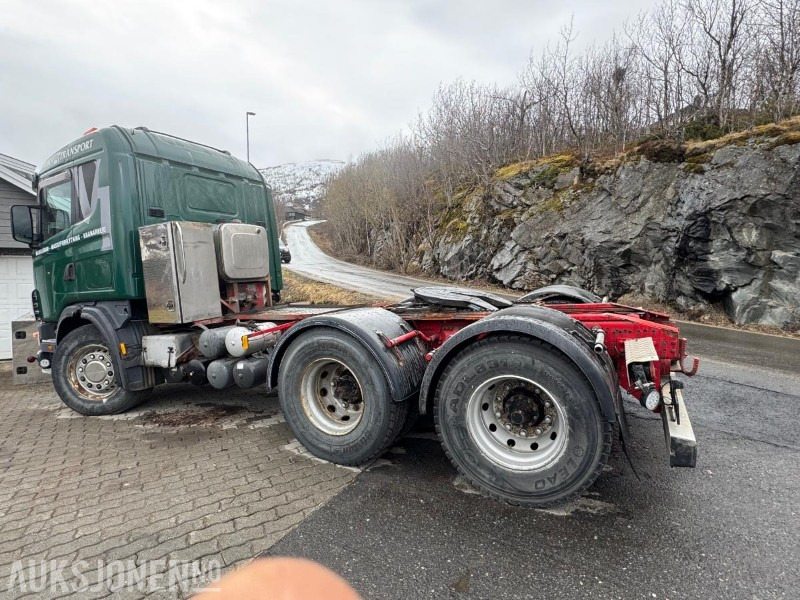 1998 Scania R144G 530 lastebil 6x4 Hydraulikk for tippsemi - مقطورة السحب: صورة 5 1998 Scania R144G 530 lastebil 6x4 Hydraulikk for tippsemi - مقطورة السحب: صورة 5