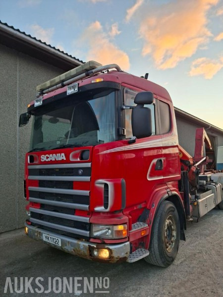 1999 Scania R144 - شاحنة كرين: صورة 1 1999 Scania R144 - شاحنة كرين: صورة 1