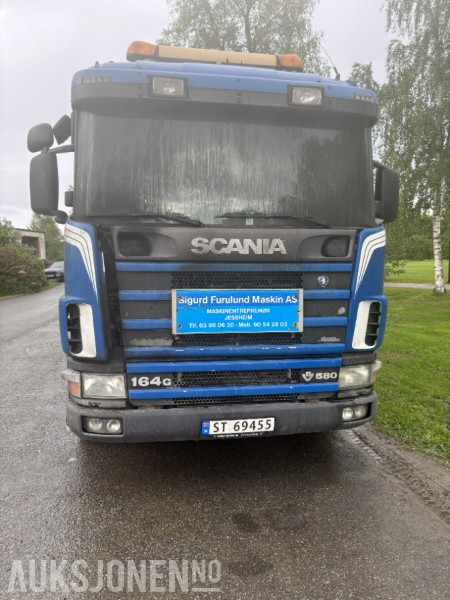 2002 Scania R164GB6X2 Kranbil, 23tm kran, Rep. Objekt - شاحنة كرين: صورة 2 2002 Scania R164GB6X2 Kranbil, 23tm kran, Rep. Objekt - شاحنة كرين: صورة 2
