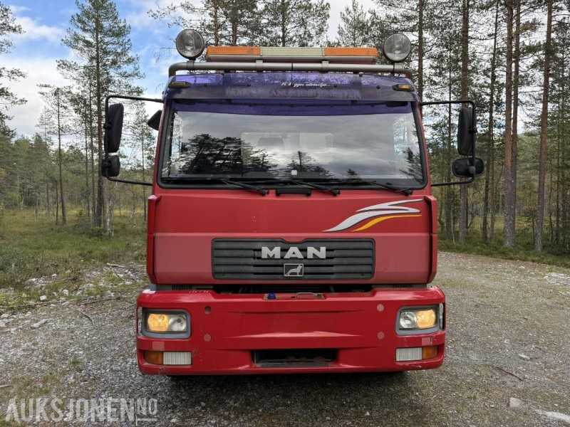 2003 MAN 18.285 4x2 Multilift Krokløft og dumperkasse - شاحنة برافعة خطافية: صورة 2 2003 MAN 18.285 4x2 Multilift Krokløft og dumperkasse - شاحنة برافعة خطافية: صورة 2