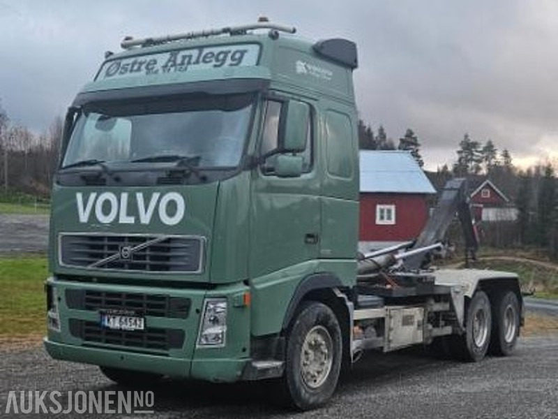 2003 Volvo FH 12 6X4 krokbil MVA FRI Tipp hydraulikk - شاحنة برافعة خطافية: صورة 1 2003 Volvo FH 12 6X4 krokbil MVA FRI Tipp hydraulikk - شاحنة برافعة خطافية: صورة 1