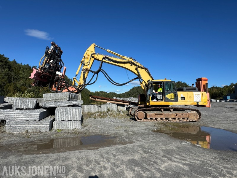 2005 Komatsu PC230 LC-7 Gravemaskin m/ Sandvik DQ440 steintrimmer - معدات حفر: صورة 2 2005 Komatsu PC230 LC-7 Gravemaskin m/ Sandvik DQ440 steintrimmer - معدات حفر: صورة 2