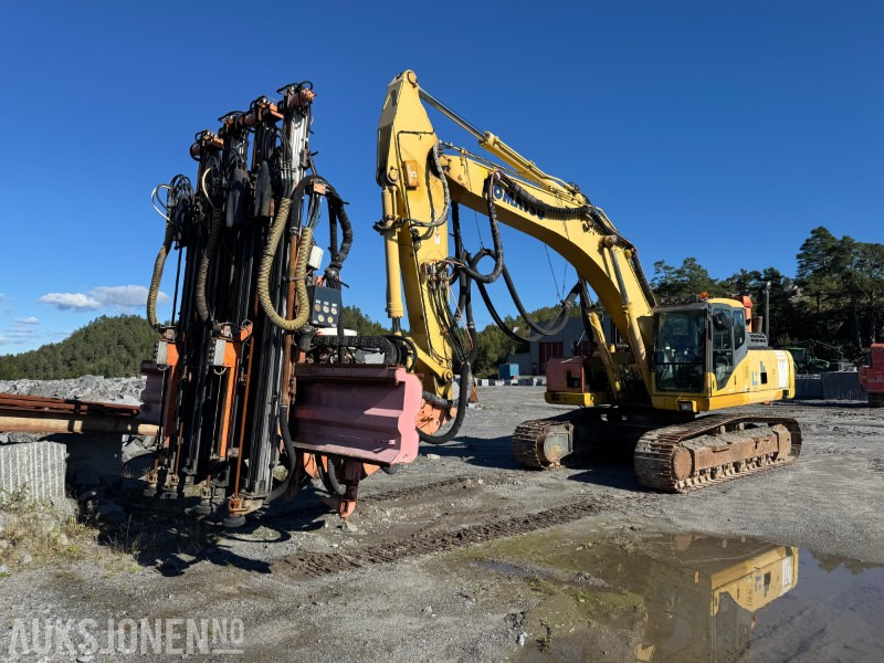 2005 Komatsu PC230 LC-7 Gravemaskin m/ Sandvik DQ440 steintrimmer - معدات حفر: صورة 3 2005 Komatsu PC230 LC-7 Gravemaskin m/ Sandvik DQ440 steintrimmer - معدات حفر: صورة 3