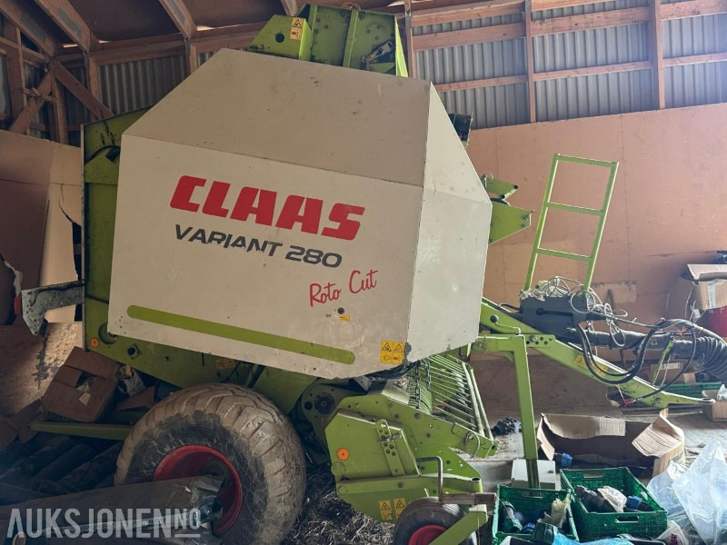 2006 Claas Variant 280 rundballepresse - آلات زراعية: صورة 3 2006 Claas Variant 280 rundballepresse - آلات زراعية: صورة 3