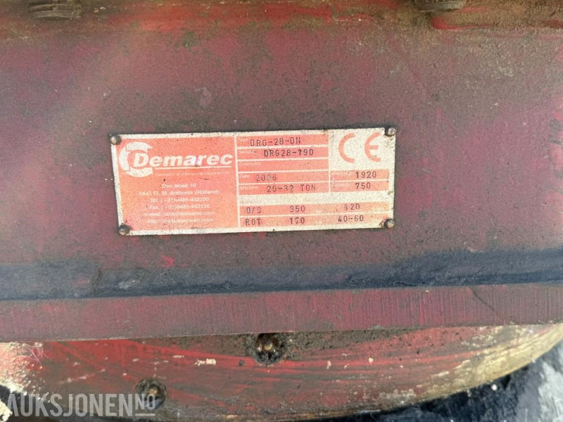 2006 Demarec DRG-28 DN Sorteringsklype S-70 - معدات الانشاءات: صورة 5 2006 Demarec DRG-28 DN Sorteringsklype S-70 - معدات الانشاءات: صورة 5