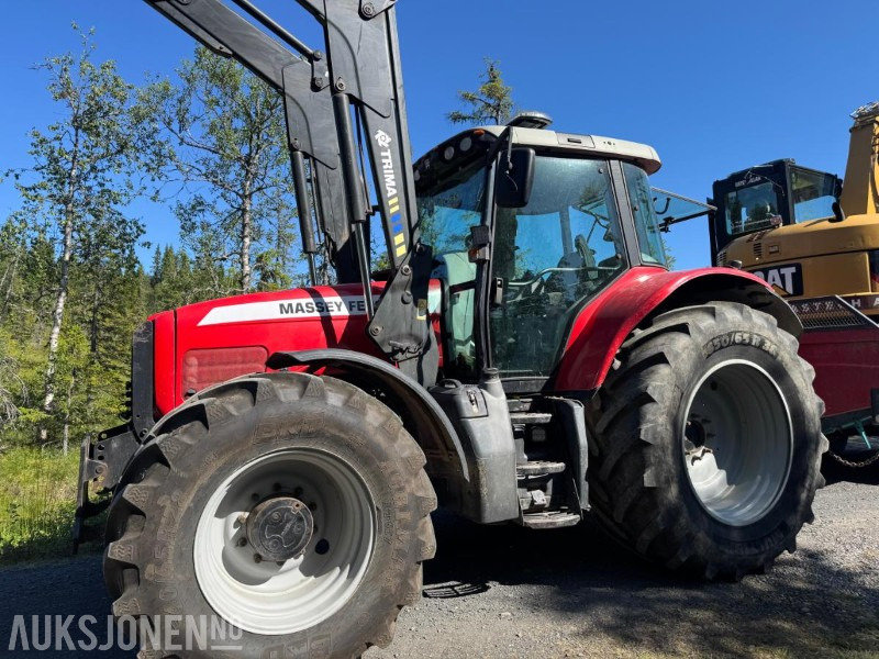 2006 Massey Ferguson 7480 frontlaster Rotorbjelke Hydraulisk utskyvbar krok Brøyteplate eu ok 04.2027 - جرار: صورة 2 2006 Massey Ferguson 7480 frontlaster Rotorbjelke Hydraulisk utskyvbar krok Brøyteplate eu ok 04.2027 - جرار: صورة 2