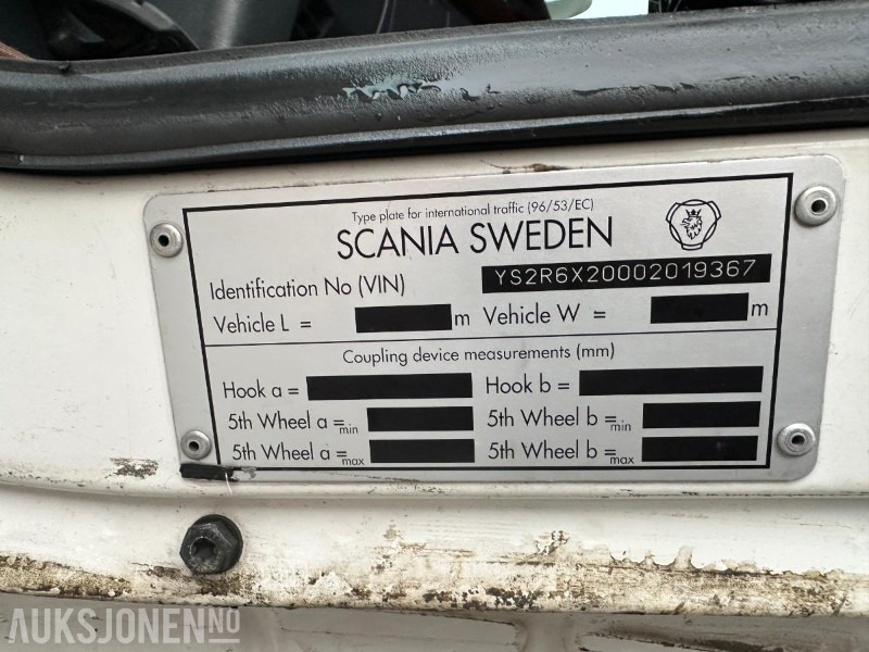 رأس تريلا 2006 Scania R500 6x2 trekkvogn: صورة 15 رأس تريلا 2006 Scania R500 6x2 trekkvogn: صورة 15