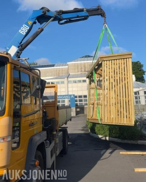 2006 Volvo FL6 med tipp og kran NYLIG EU OK TIL 22.10.2026 - شاحنة كرين: صورة 3 2006 Volvo FL6 med tipp og kran NYLIG EU OK TIL 22.10.2026 - شاحنة كرين: صورة 3