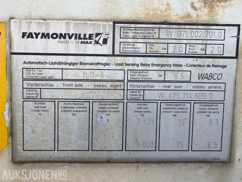 2007 Faymonville element tralle - مقطورة: صورة 4 2007 Faymonville element tralle - مقطورة: صورة 4