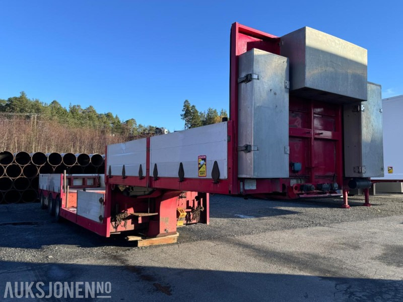 2008 Broshuis 3AUD44 Brønntralle - Uttrekk - Tvangsstyring - Metallisert kantramme - EU godkjent - مقطورة: صورة 3 2008 Broshuis 3AUD44 Brønntralle - Uttrekk - Tvangsstyring - Metallisert kantramme - EU godkjent - مقطورة: صورة 3