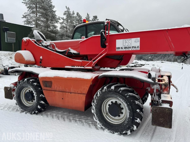 2008 Manitou MRT2150 teleskopslaster. Rundtsvingende med jibb, vinsj og mannskapskurv - آلة رفع ونقل تلسكوبية: صورة 2 2008 Manitou MRT2150 teleskopslaster. Rundtsvingende med jibb, vinsj og mannskapskurv - آلة رفع ونقل تلسكوبية: صورة 2