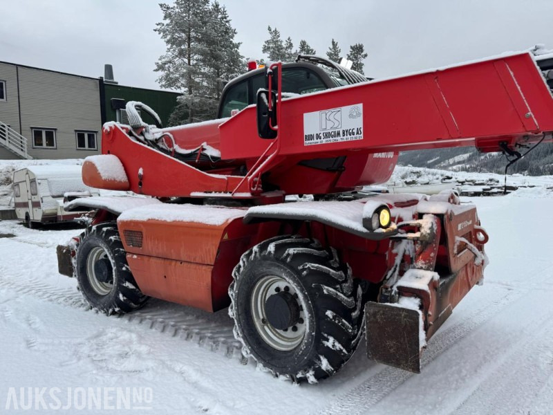 2008 Manitou MRT2150 teleskopslaster. Rundtsvingende med jibb, vinsj og mannskapskurv - آلة رفع ونقل تلسكوبية: صورة 5 2008 Manitou MRT2150 teleskopslaster. Rundtsvingende med jibb, vinsj og mannskapskurv - آلة رفع ونقل تلسكوبية: صورة 5