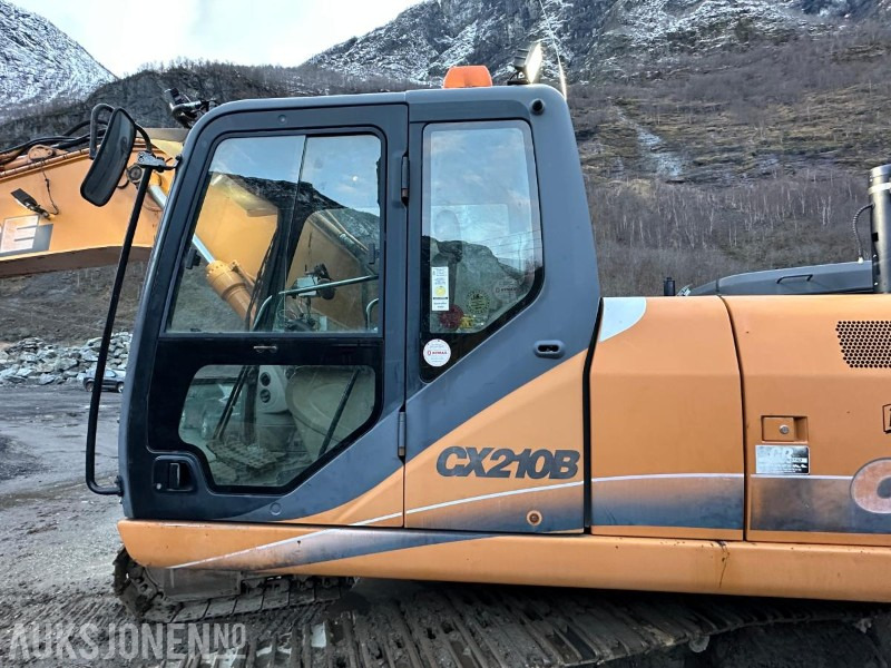 2009 Case CX210B Sertifisert Beltegraver m/Montabert CPA225E boretårn - حفّار: صورة 4 2009 Case CX210B Sertifisert Beltegraver m/Montabert CPA225E boretårn - حفّار: صورة 4