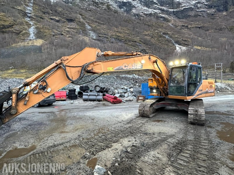 2009 Case CX210B Sertifisert Beltegraver m/Montabert CPA225E boretårn - حفّار: صورة 1 2009 Case CX210B Sertifisert Beltegraver m/Montabert CPA225E boretårn - حفّار: صورة 1