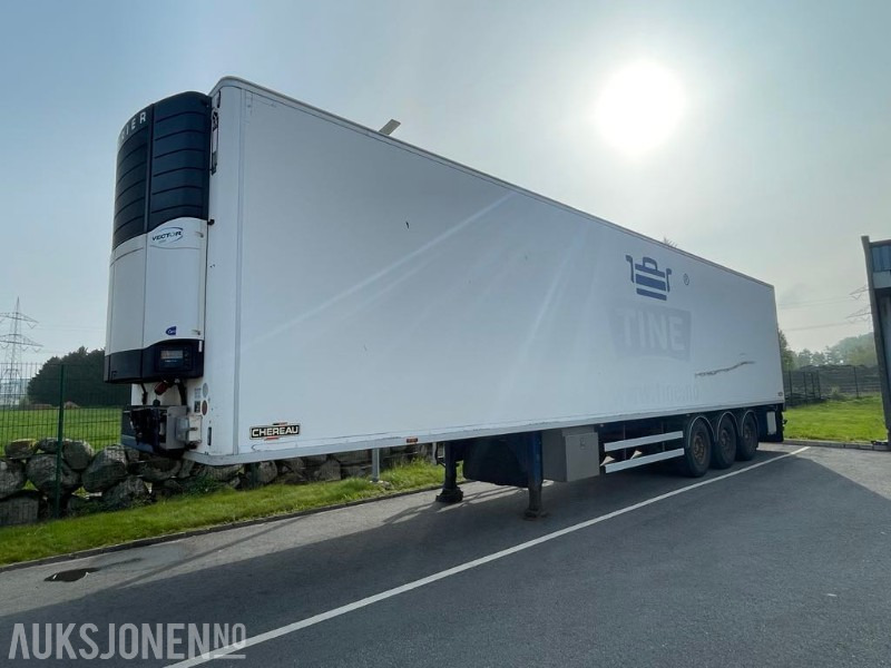 2009 Chereau Semitrailer - Kjølehenger - Carrier Transicold - 33 paller. - مقطورة: صورة 1 2009 Chereau Semitrailer - Kjølehenger - Carrier Transicold - 33 paller. - مقطورة: صورة 1