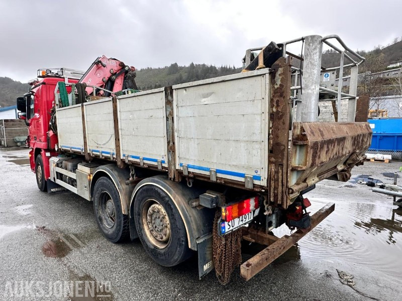 2009 Mercedes-Benz 2551L/42 6X2M Kranbil m/Fassi F235XP kran | Luft foran og bak | Krok og plan, 305520km - شاحنة كرين: صورة 3 2009 Mercedes-Benz 2551L/42 6X2M Kranbil m/Fassi F235XP kran | Luft foran og bak | Krok og plan, 305520km - شاحنة كرين: صورة 3