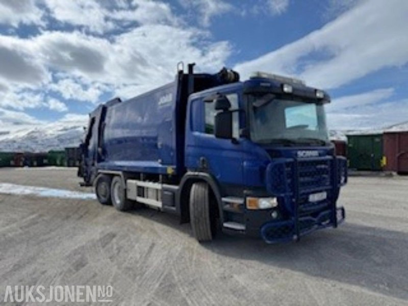 2009 Scania P400 6X2 Komprimatorbil - شاحنة قمامة: صورة 1 2009 Scania P400 6X2 Komprimatorbil - شاحنة قمامة: صورة 1
