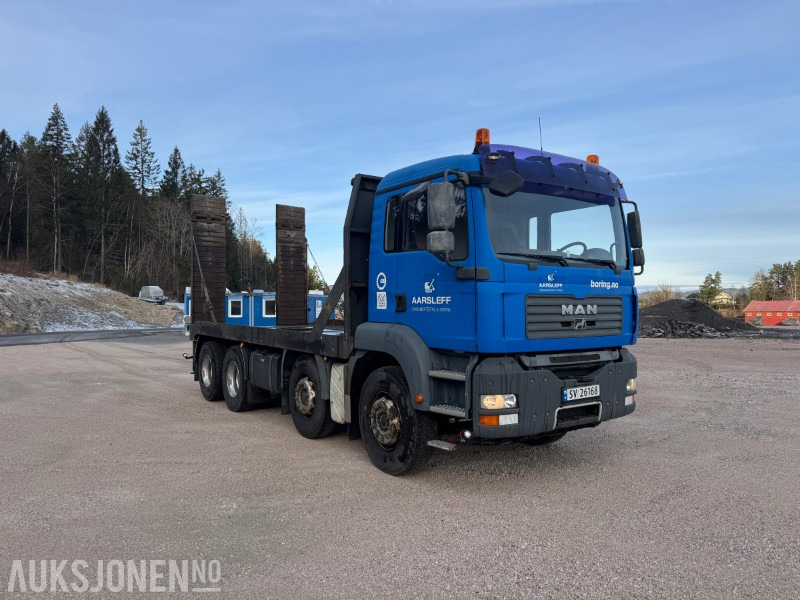 2010 MAN TGA 8x4 Lastebil med maskinpåbygg / maskinrampe - سيارة خدمات/ سيارة خاصة: صورة 3 2010 MAN TGA 8x4 Lastebil med maskinpåbygg / maskinrampe - سيارة خدمات/ سيارة خاصة: صورة 3