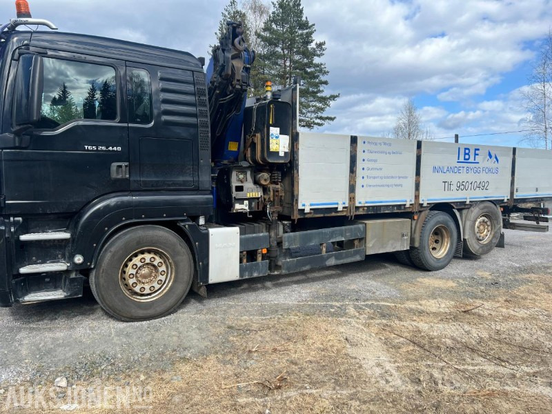 2010 MAN TGS 26.440 KRANBIL PM 22SP KRAN MED FJERNKONTROLL - شاحنة كرين: صورة 5 2010 MAN TGS 26.440 KRANBIL PM 22SP KRAN MED FJERNKONTROLL - شاحنة كرين: صورة 5