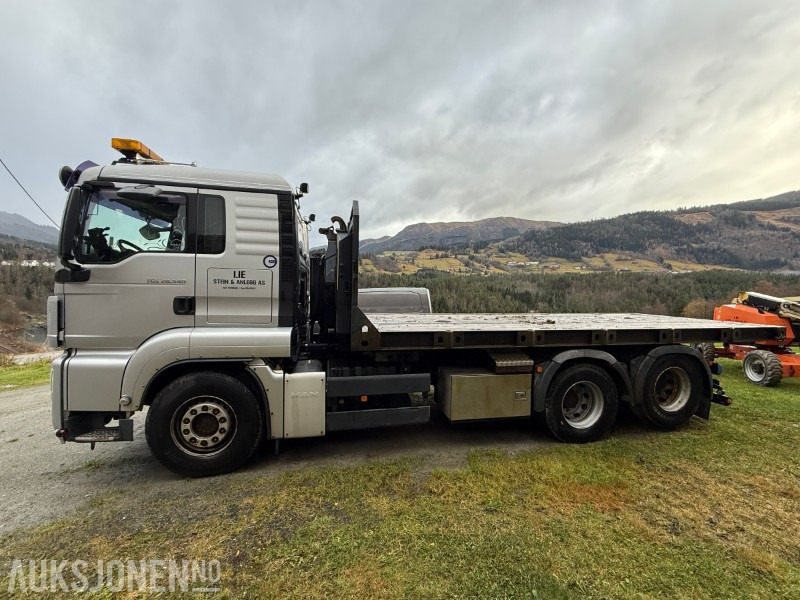 2010 MAN TGS 28.540 krokbil / krokløftbil - maskinflak + krokkasse - شاحنة برافعة خطافية: صورة 2 2010 MAN TGS 28.540 krokbil / krokløftbil - maskinflak + krokkasse - شاحنة برافعة خطافية: صورة 2