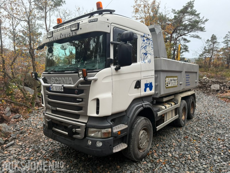 2010 Scania R560 6x4 tippbil / tandem / navreduksjon - شاحنة قلاب: صورة 2 2010 Scania R560 6x4 tippbil / tandem / navreduksjon - شاحنة قلاب: صورة 2