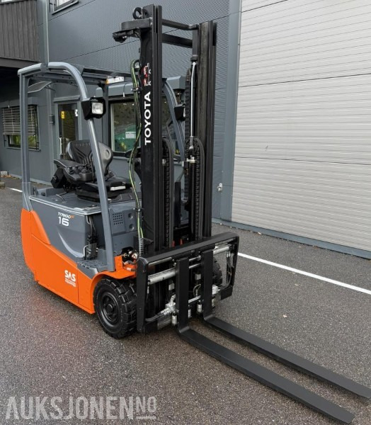 2010 Toyota 8FBET16 elektrisk gaffeltruck - معدات المناولة: صورة 2 2010 Toyota 8FBET16 elektrisk gaffeltruck - معدات المناولة: صورة 2