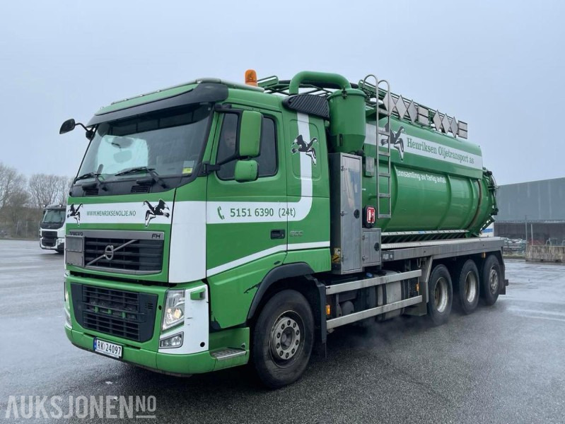 2010 VOLVO FH500 8X4 INTERCONSULT SS2343 BST3-17CR ADR SLAMSUGER MED HØYTRYKKSPYLER - 203576 KM. - سيارة خدمات/ سيارة خاصة: صورة 1 2010 VOLVO FH500 8X4 INTERCONSULT SS2343 BST3-17CR ADR SLAMSUGER MED HØYTRYKKSPYLER - 203576 KM. - سيارة خدمات/ سيارة خاصة: صورة 1