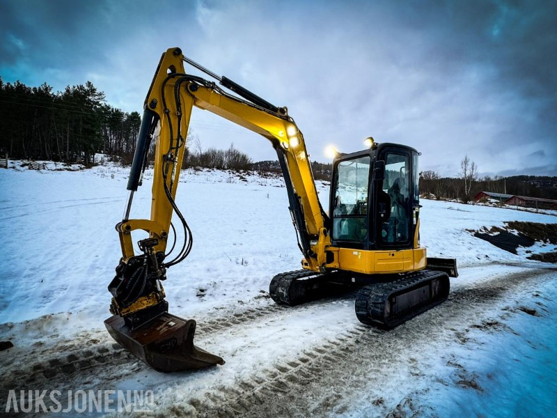 2011 Cat 305.5D CR - 5,5 tonns gravemaskin - Tiltrotator - Pusskuffe - Graveskuff - Smalskuffe - Nylig sertifisert - حفار صغير: صورة 1 2011 Cat 305.5D CR - 5,5 tonns gravemaskin - Tiltrotator - Pusskuffe - Graveskuff - Smalskuffe - Nylig sertifisert - حفار صغير: صورة 1