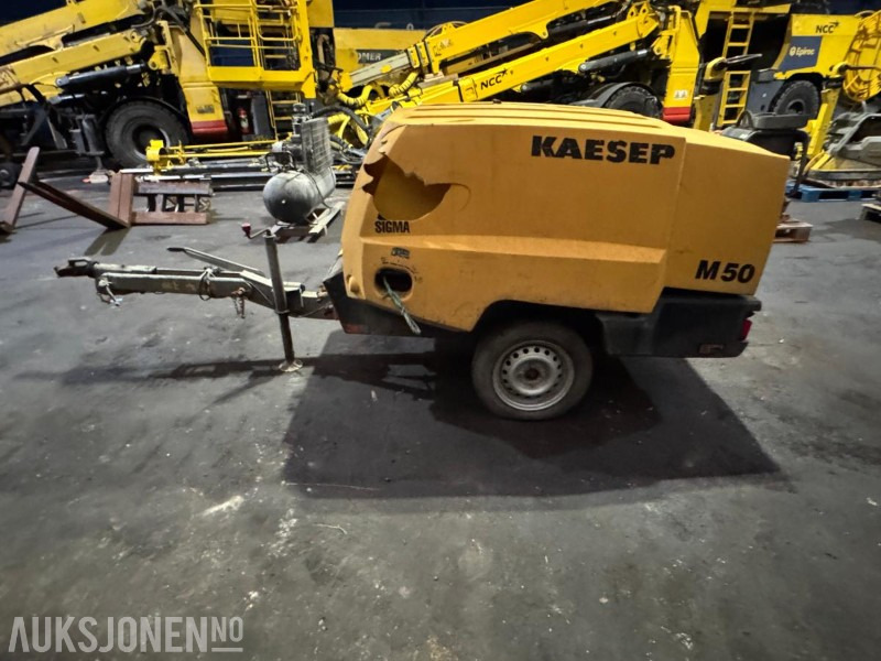 2011 Kaeser M 50 tilhengermontert kompressor - معدات الانشاءات: صورة 4 2011 Kaeser M 50 tilhengermontert kompressor - معدات الانشاءات: صورة 4