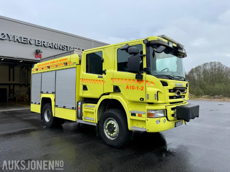 2011 Scania P400 4x4 - brannbil - mannskapsbil - godt utstyrt - nylig EU-godkjent - شاحنة حريق: صورة 3 2011 Scania P400 4x4 - brannbil - mannskapsbil - godt utstyrt - nylig EU-godkjent - شاحنة حريق: صورة 3