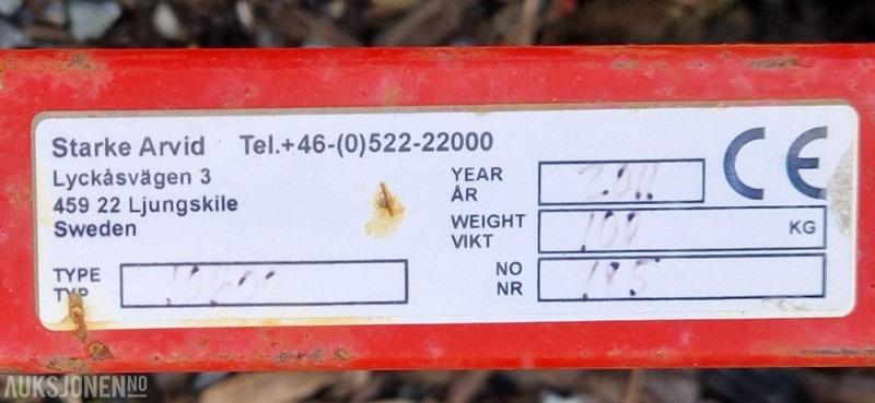2011 Sterke Arvid Gipsplate vogn/bord - معدات الانشاءات: صورة 3 2011 Sterke Arvid Gipsplate vogn/bord - معدات الانشاءات: صورة 3