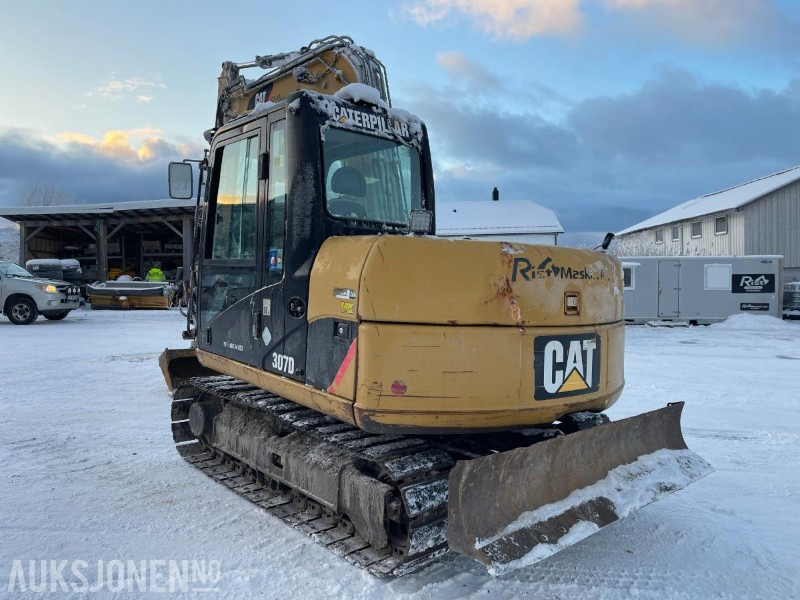 2012 Cat 307D Gravemaskin, Tiltrotator, S50, 8392 timer, sertifisert til Juli 2026 - حفّار: صورة 4 2012 Cat 307D Gravemaskin, Tiltrotator, S50, 8392 timer, sertifisert til Juli 2026 - حفّار: صورة 4