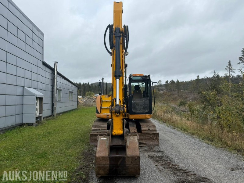 2012 JCB JZ140LCD Gravemaskin m/ Gjerstad Graveskuff - حفّار: صورة 3 2012 JCB JZ140LCD Gravemaskin m/ Gjerstad Graveskuff - حفّار: صورة 3