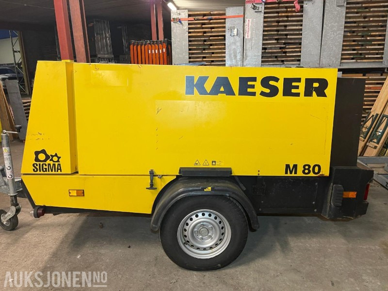 2012 Kaeser M 80 Tilhenger kompressor - معدات الانشاءات: صورة 2 2012 Kaeser M 80 Tilhenger kompressor - معدات الانشاءات: صورة 2
