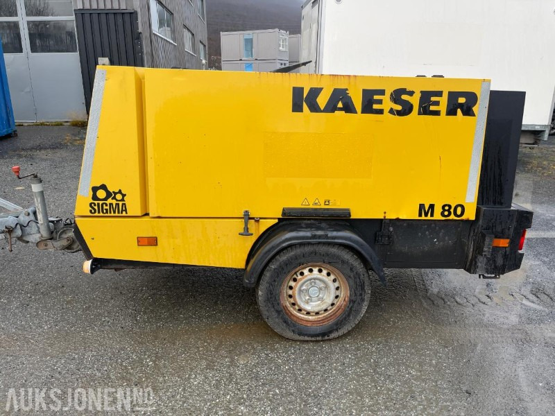 2012 Kaeser M 80 tilhenger kompressor med 2654 timer - معدات الانشاءات: صورة 2 2012 Kaeser M 80 tilhenger kompressor med 2654 timer - معدات الانشاءات: صورة 2