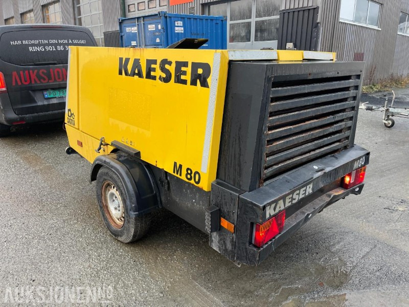 2012 Kaeser M 80 tilhenger kompressor med 2654 timer - معدات الانشاءات: صورة 3 2012 Kaeser M 80 tilhenger kompressor med 2654 timer - معدات الانشاءات: صورة 3