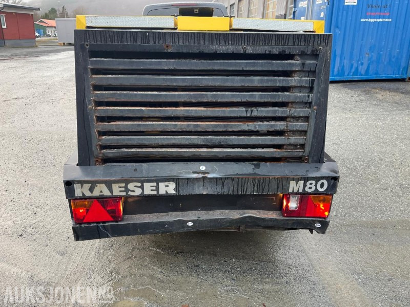 2012 Kaeser M 80 tilhenger kompressor med 2654 timer - معدات الانشاءات: صورة 4 2012 Kaeser M 80 tilhenger kompressor med 2654 timer - معدات الانشاءات: صورة 4