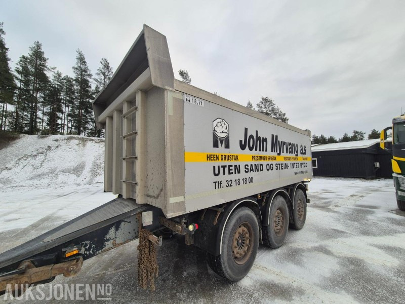 2012 Nor Slep PHV-24T Trippelkjerre, Alu, Ny EU - مقطورة: صورة 1 2012 Nor Slep PHV-24T Trippelkjerre, Alu, Ny EU - مقطورة: صورة 1