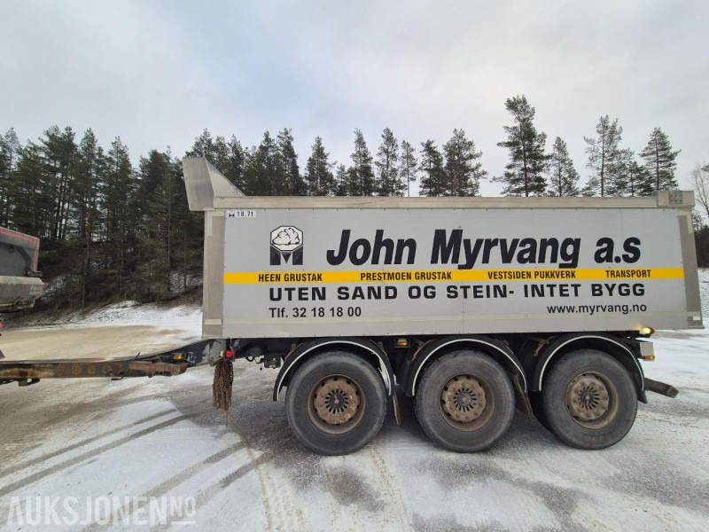 2012 Nor Slep PHV-24T Trippelkjerre, Alu, Ny EU - مقطورة: صورة 3 2012 Nor Slep PHV-24T Trippelkjerre, Alu, Ny EU - مقطورة: صورة 3