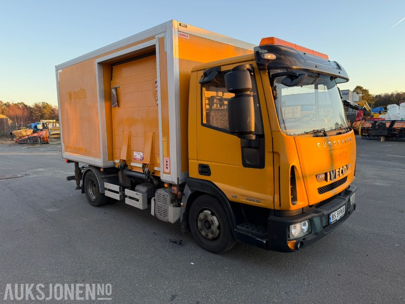 2013 Iveco Eurocargo 75E18 - Verkstedbil m/ Maxilift-kran & ZEPRO bakløfter - 148.000 km - شاحنة صندوقية: صورة 4 2013 Iveco Eurocargo 75E18 - Verkstedbil m/ Maxilift-kran & ZEPRO bakløfter - 148.000 km - شاحنة صندوقية: صورة 4