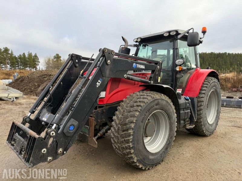 2013 Massey Ferguson 7616 Dyna-6 med Trima +5.1P frontlaster - جرار: صورة 1 2013 Massey Ferguson 7616 Dyna-6 med Trima +5.1P frontlaster - جرار: صورة 1