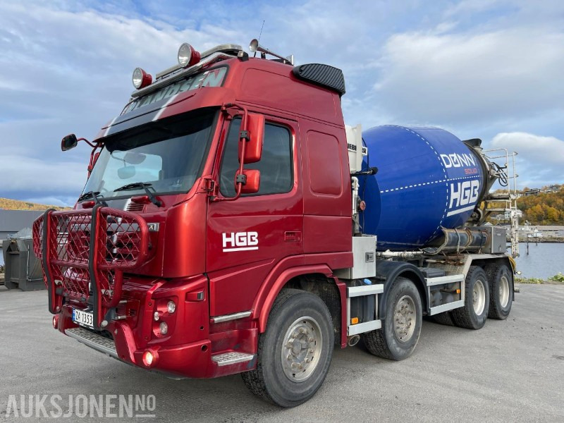 2013 Volvo FMX 460 4-akslet betongbil med kun 173054 km - شاحنة خلاطة خرسانة: صورة 1 2013 Volvo FMX 460 4-akslet betongbil med kun 173054 km - شاحنة خلاطة خرسانة: صورة 1