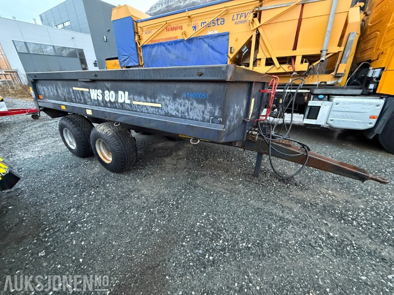 2013 Weckman WS80 Lettdumperhenger til traktor - آلات زراعية: صورة 3 2013 Weckman WS80 Lettdumperhenger til traktor - آلات زراعية: صورة 3