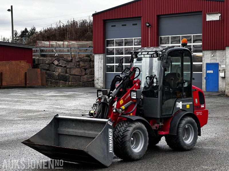 2013 Weidemann 1370 CX50 kompaktlaster / hjullaster med skuffe - اللودر بعجل: صورة 1 2013 Weidemann 1370 CX50 kompaktlaster / hjullaster med skuffe - اللودر بعجل: صورة 1