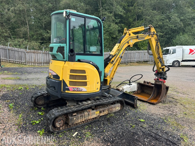 2013 Yanmar VIO38-U Minigraver med tiltrotator og utstyr - حفار صغير: صورة 5 2013 Yanmar VIO38-U Minigraver med tiltrotator og utstyr - حفار صغير: صورة 5