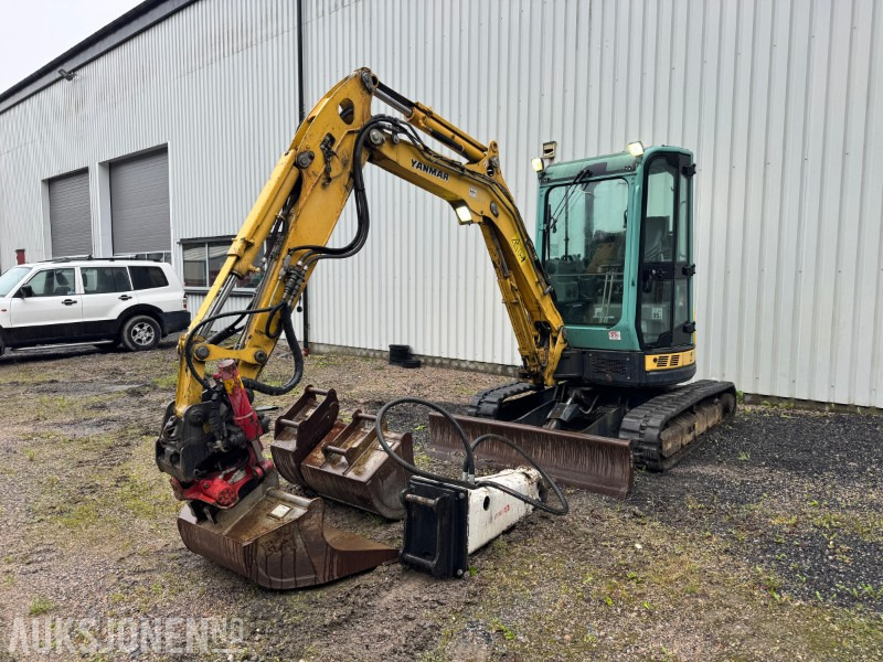 2013 Yanmar VIO38-U Minigraver med tiltrotator og utstyr - حفار صغير: صورة 1 2013 Yanmar VIO38-U Minigraver med tiltrotator og utstyr - حفار صغير: صورة 1