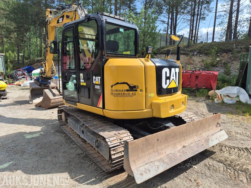 2014 Cat 308E 2 CR beltegraver, med tiltrotator/gripekasett - حفّار: صورة 3 2014 Cat 308E 2 CR beltegraver, med tiltrotator/gripekasett - حفّار: صورة 3